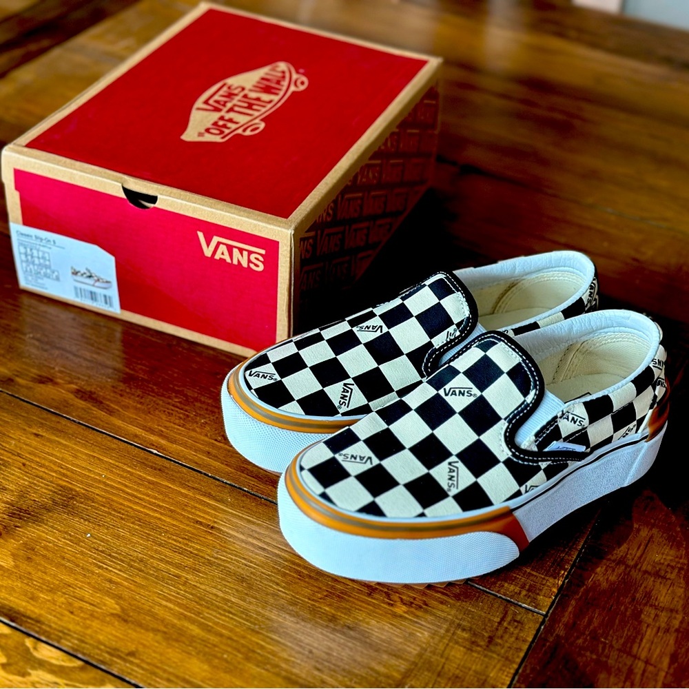 Vans Stacked Checker New in Box